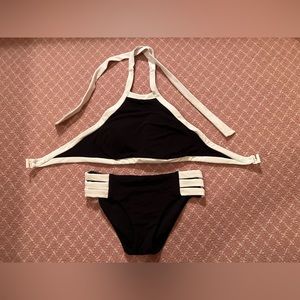 Seafolly Block Party High Neck Bikini Top and Bottom